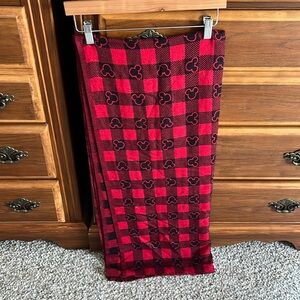 Disney Scarf/Pashmina - Red and Black